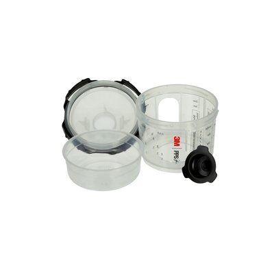 PPS™ 26028 Series 2.0 Micro Spray Cup System Kit, 90 mL, Use With: Accuspray™ Spray Gun