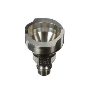 PPS™ 26139 Series 2.0 #S43 Adapter, 1/4 in - 19 TPI BSP (Male), Use With: Series 2.0 Spray Cup System