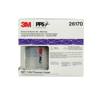 PPS™ 26170 Series 2.0 MIDI 6-Pack Starter Kit, 400 mL, Use With: Accuspray™ One Spray Guns