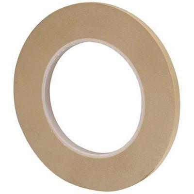 Scotch® 06334 233 Series Automotive Refinish Masking Tape, 55 m x 18 mm, Tan