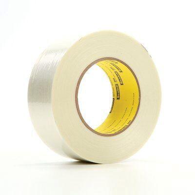 Scotch® 06897 898 Series Filament Tape, 55 m x 18 mm, Clear