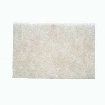 Scotch-Brite™ 07445 Non-Woven Hand Pad, 6 in W x 9 in L, 1200 Grit, F Super Fine Grade, White