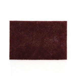 Scotch-Brite™ 07447 Non-Woven Sanding Hand Pad, 6 in W x 9 in L, 320/400 Grit, A Very Fine Grade, Maroon