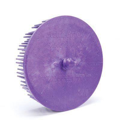 Scotch-Brite™ 07537 Body Man's Bristle Disc, 3 in Dia, 36 Grit, Very Coarse Grade, Ceramic