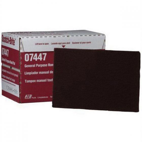 Scotch-Brite™ 07747 Primer Prep Scuff Pad, 4-3/4 in W x 15 ft L, Very Fine, Maroon