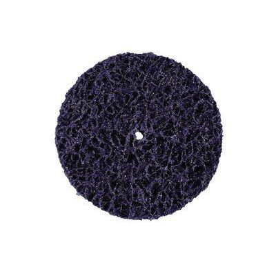Scotch-Brite™ 21662 XO-DC Series Clean and Strip XT Pro Disc, 4 in, Extra Coarse Grade, Silicon Carbide, Purple