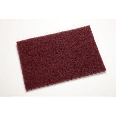 Scotch-Brite™ 37447 General Purpose Hand Pad, 6 in W x 9 in L, Very Fine, Maroon