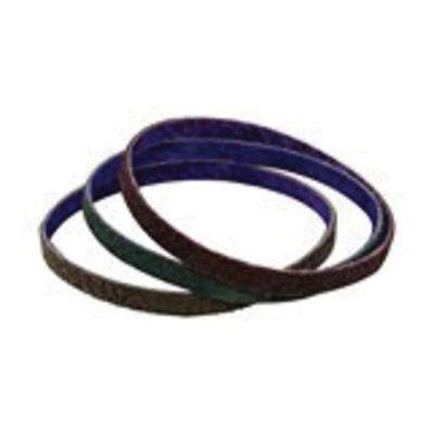 Scotch-Brite™ 77256 Non-Woven Durable Flex Belt, 3/8 in W x 13 in L, Medium Grade, Maroon