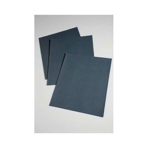 Wetordry™ Tri-M-Ite™ 02002 413Q Series Abrasive Sheet, 9 in W x 11 in L, 400 Grit, Medium Grade, Black
